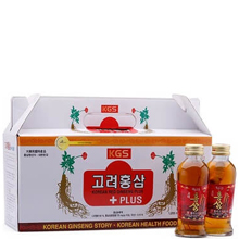 Nước hồng sâm Hàn Quốc có củ KGS cao cấp 120ml x 10chai 