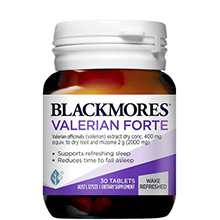Thuốc hỗ trợ giấc ngủ Blackmores Valerian Forte 2000mg Úc