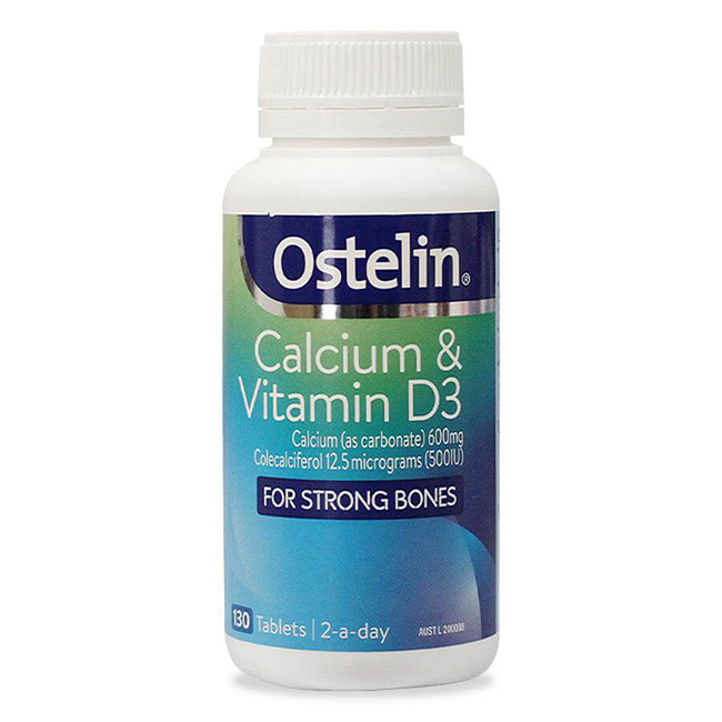 Thuốc Bổ Sung Ostelin Vitamin D Calcium úc