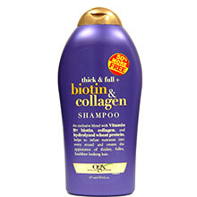 Dầu Gội Kích Thích Mọc Tóc Biotin Collagen Shampoo Thick & Full OGX của Mỹ 577ml