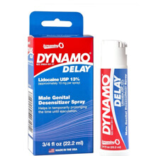 Xịt chống xuất tinh sớm Dynamo delay Spray 22ml kéo dài thời gian quan hệ Mỹ
