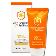 Kem chống nắng 3W Clinic Multi Protection SunBlock SPF50 PA+++ Hàn Quốc
