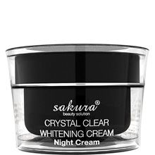 Kem trị nám Sakura Whitening Night Cream 30g dùng ban đêm Nhật Bản