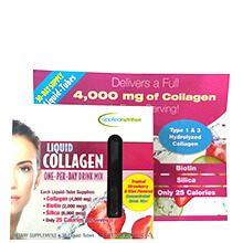 Liquid Collagen dạng nước Easy-to-take Drink Mix Applied Nutrition 20 ống x 10ml Mỹ