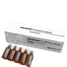 Nước Nhau thai ngựa Melsmon Platinum Liquid Placenta 30 ống Nhật Bản