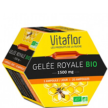 Sữa ong chúa Vitaflor Gelee Royale Bio 1500mg 20 ống Pháp