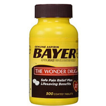 Thuốc giảm đau Bayer Aspirin The Wonder Drug 325mg 500 viên Mỹ