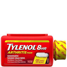 Thuốc hạ sốt Tylenol 8Hr Arthritis Pain 650mg 290 viên Mỹ