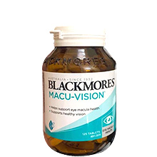 Thuốc uống bổ mắt Blackmores Macu Vision 125 viên Úc
