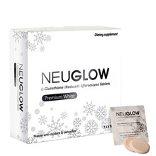 Viên sủi trắng da Neuglow L-Glutathione Premium White Mỹ 28 viên