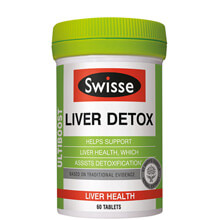 Viên uống thải độc gan bổ gan Swisse Liver Detox 60 viên của Úc