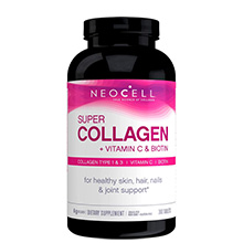 Viên uống bổ sung Collagen da móng tóc Neocell Super Collagen+C 360 viên Mỹ