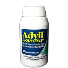 Viên uống giảm đau Advil Liqui Gels của Mỹ 160 viên