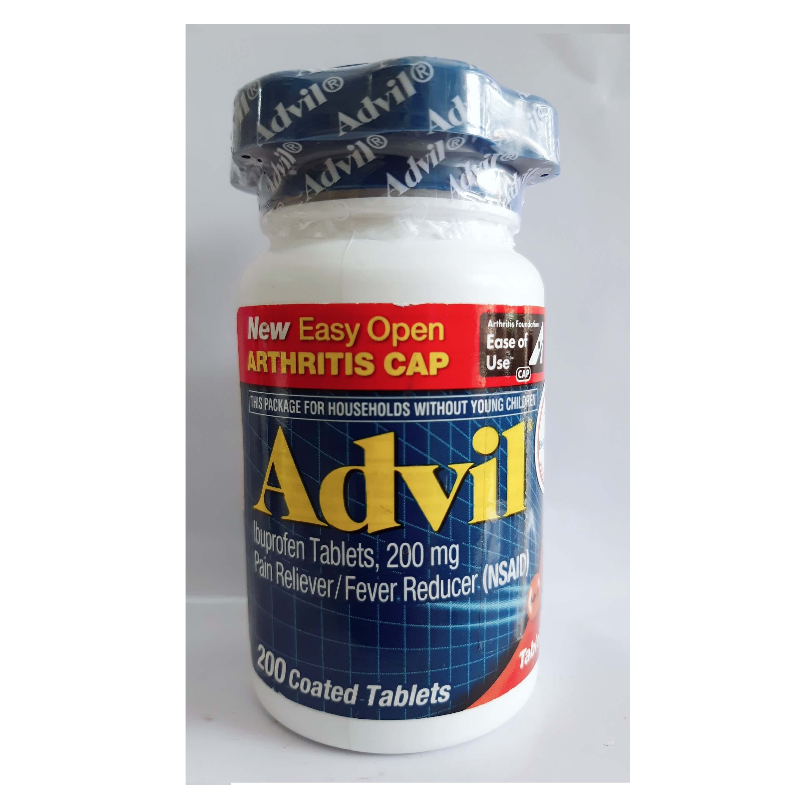 Viên uống giảm đau nhức nhanh Advil 200mg 200 viên Mỹ