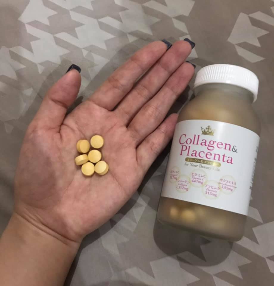 Viên uống Collagen Placenta 5 in 1 trắng da 270 viên Nhật Bản