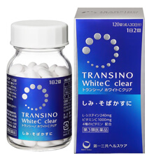 Transino White C Clear 120 viên - Viên uống trị nám số 1 của Nhật Bản